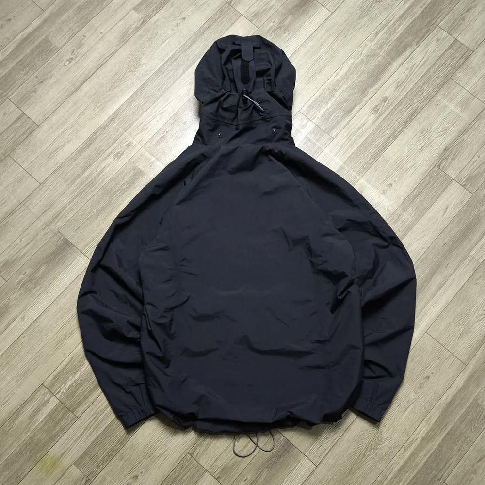 Custom Black Waterproof Outdoor Jackets Men's WindbreakerJacket Manufacturer