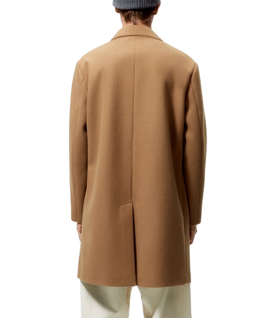 Factory Custom Wholesale Men's Jackets Wool Overcoat for Men Men's Fashionable Long Coat