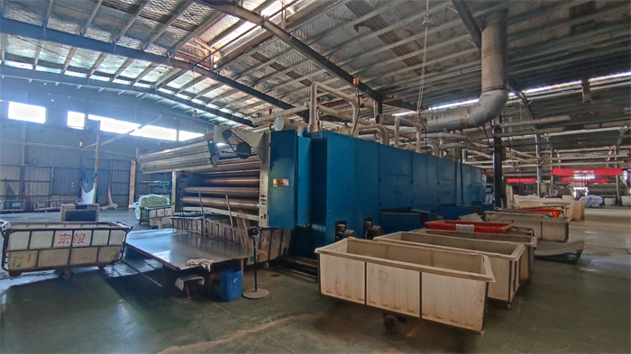 Fabric drying process in garment production at Eglin Fashion