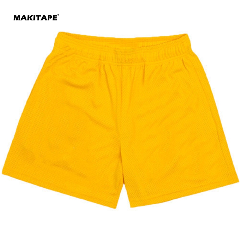 KT8 Manufacturer Blank Custom Logo Printing High Quality Shorts Plus Size Polyester Basketball Gym Mesh Men's Shorts With Pocket