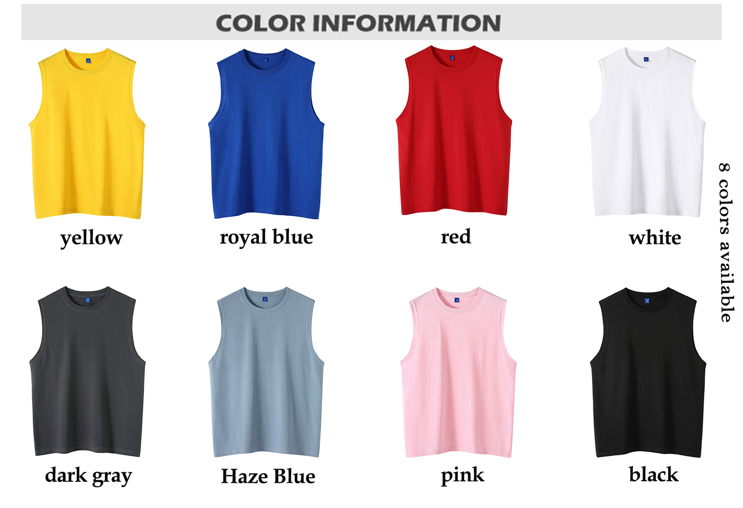 Bulk Custom Sleeveless Vest