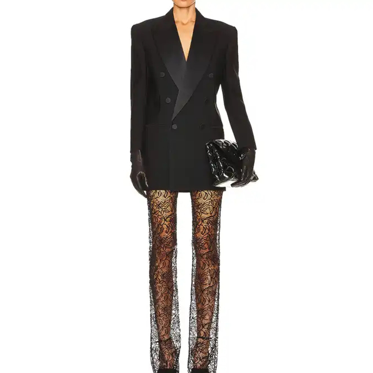 Formal Blazer Set Back View