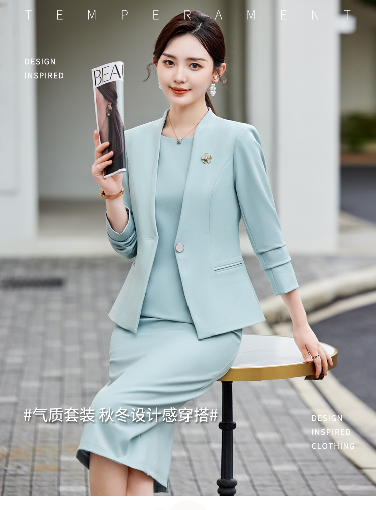 Fashionable Pink Two-Piece Spring Suit Dress New Release Women's Wedding Suit & Blazers