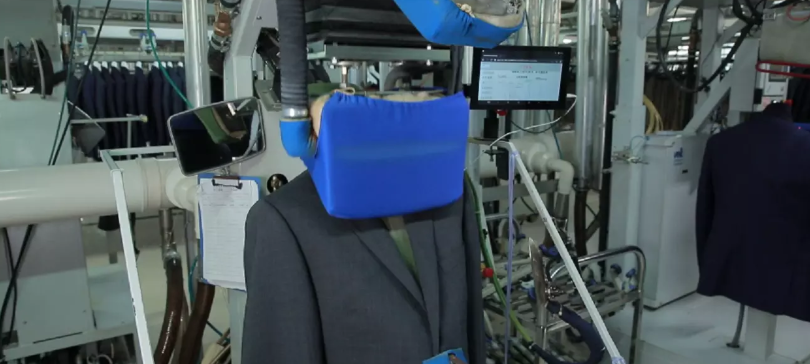 Suit manufacturing step