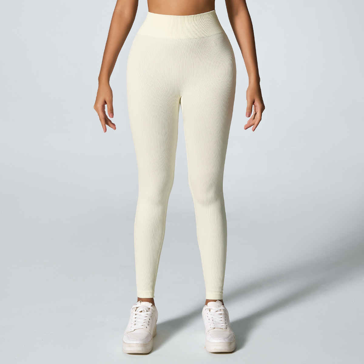 Seamless Flared rib Leggings