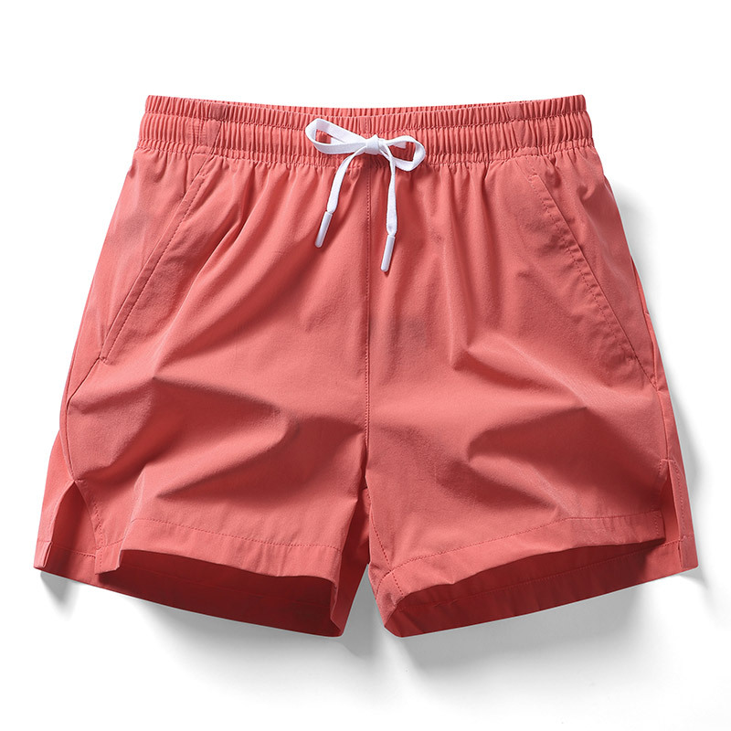 Custom Logo Summer Plus Size New High Quality Ice Silk Loose Elastic Quick Drying Casual Three Quarter Shorts