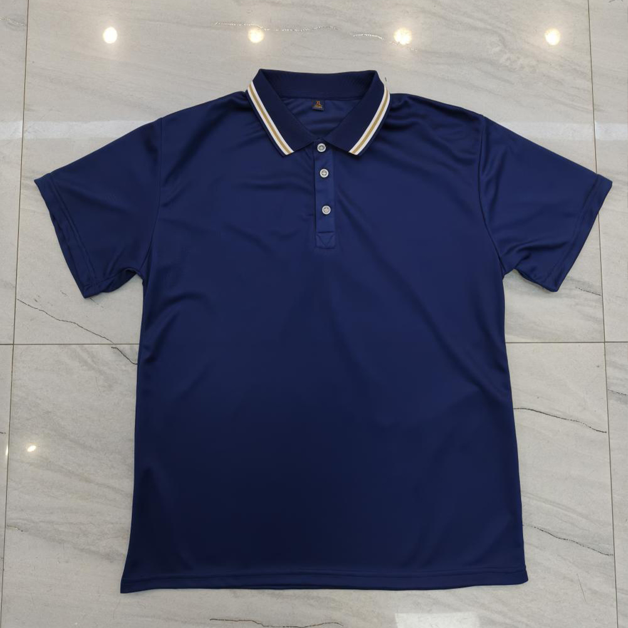 Custom Embroidered Logo Men's Polo Shirts Personalized Manufacturer Factory Direct Bulk Office Casual Versatile Wholesale