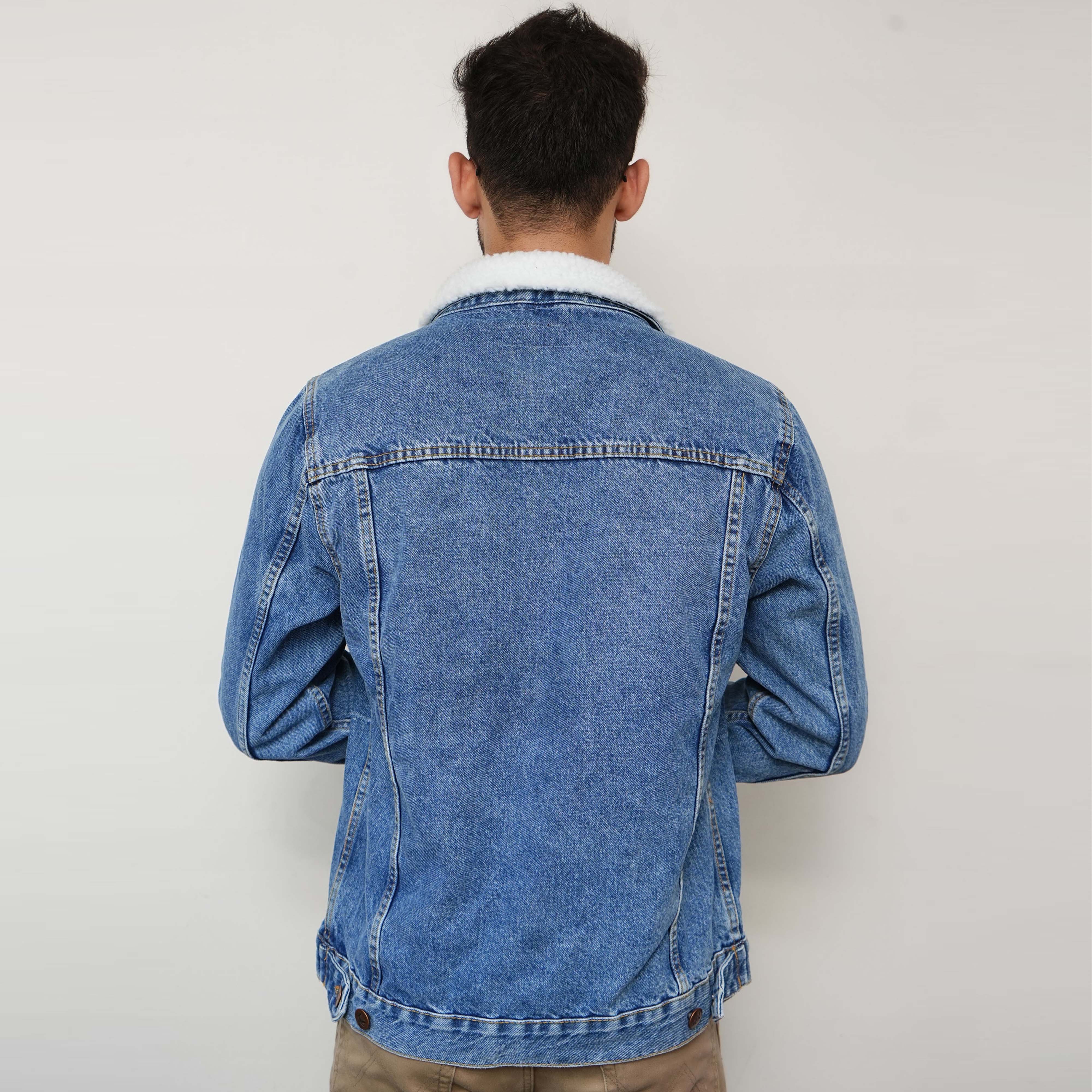 Breathable Fashion Streetwear Denim rain jacket High Quality Custom Design Men Ripped Button Front Denim Jeans Jacket for Boys