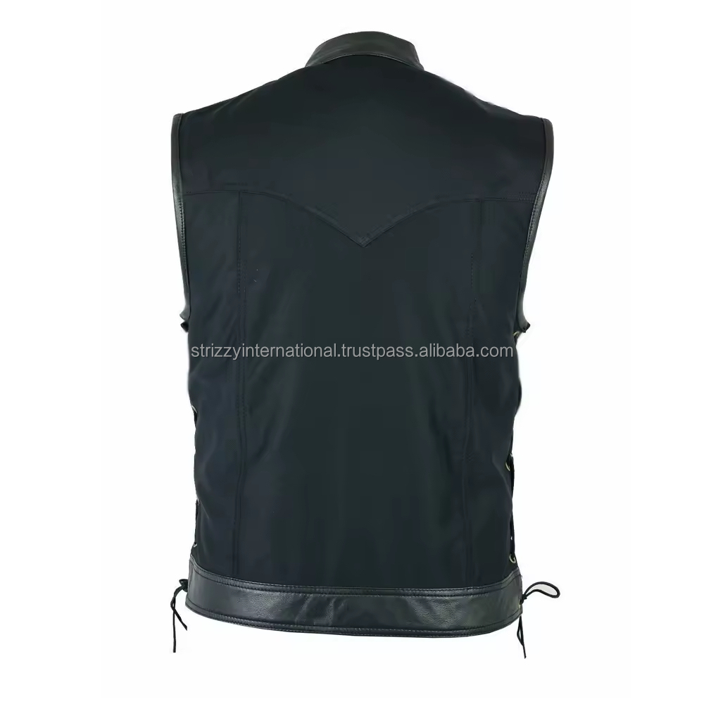 Leather Vest Detail 2