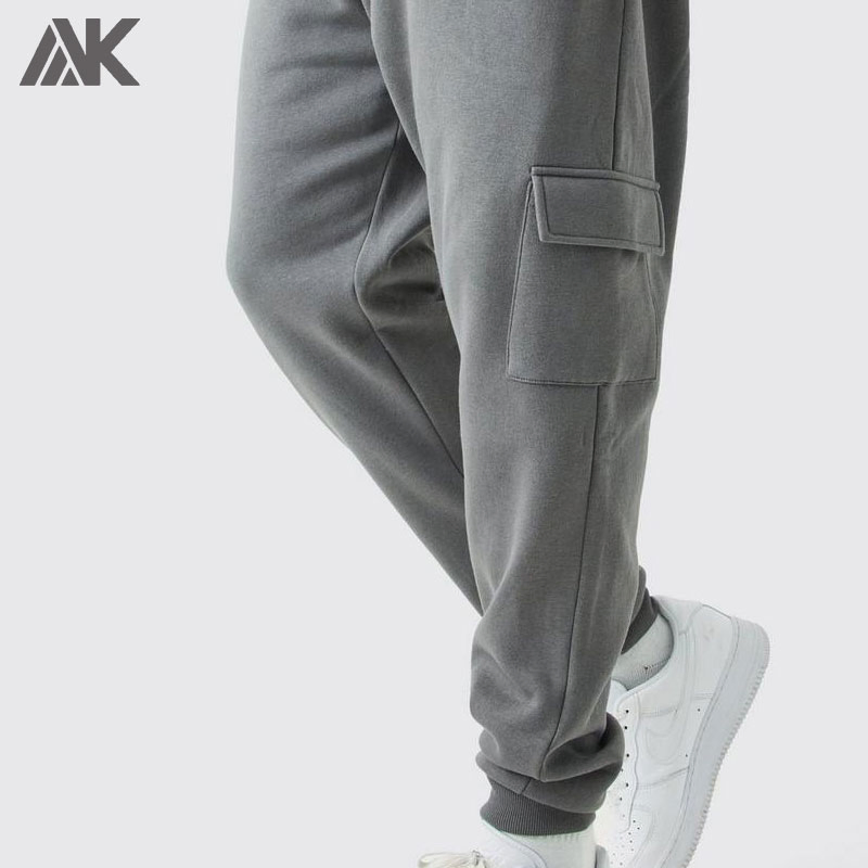 Custom Man High Quality Pockets Running Fitness Gym Training Sweatpants Wholesale Oversize Loose Fit Athletic Men's Joggers