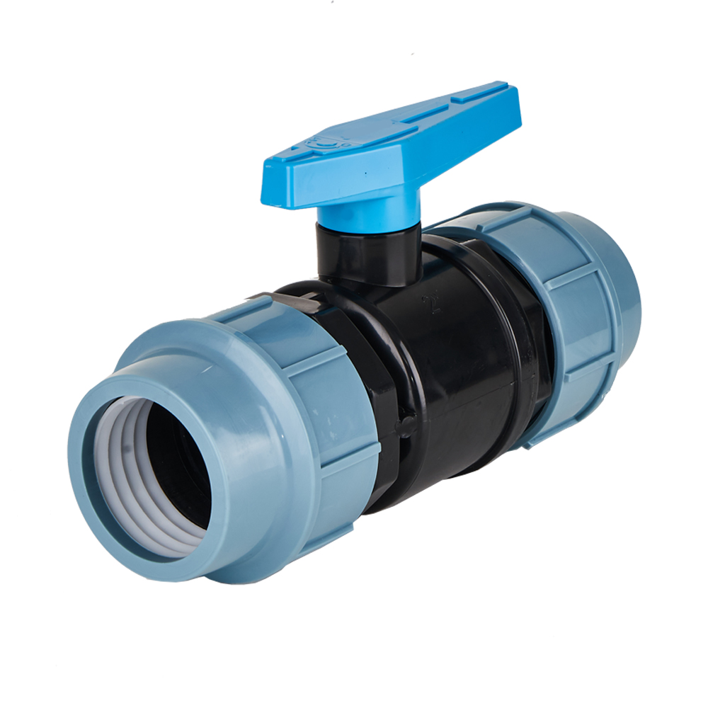 China 2'' Double Union PVC Ball Valve Manufacturer, Supplier