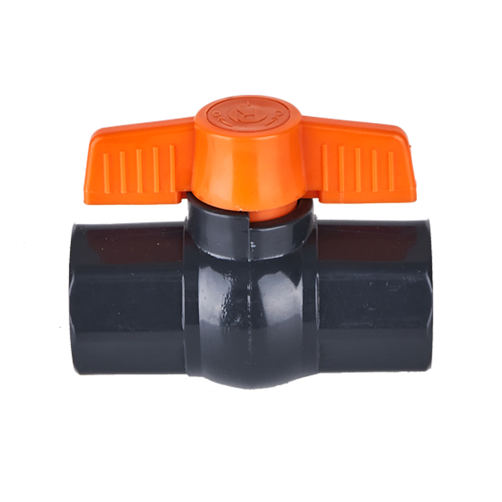 China 1''  PVC Octagonal Compact Ball Valve Solvent Socket Supplier, Factory