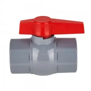2 PVC Octagonal Compact Ball Valve Solv
