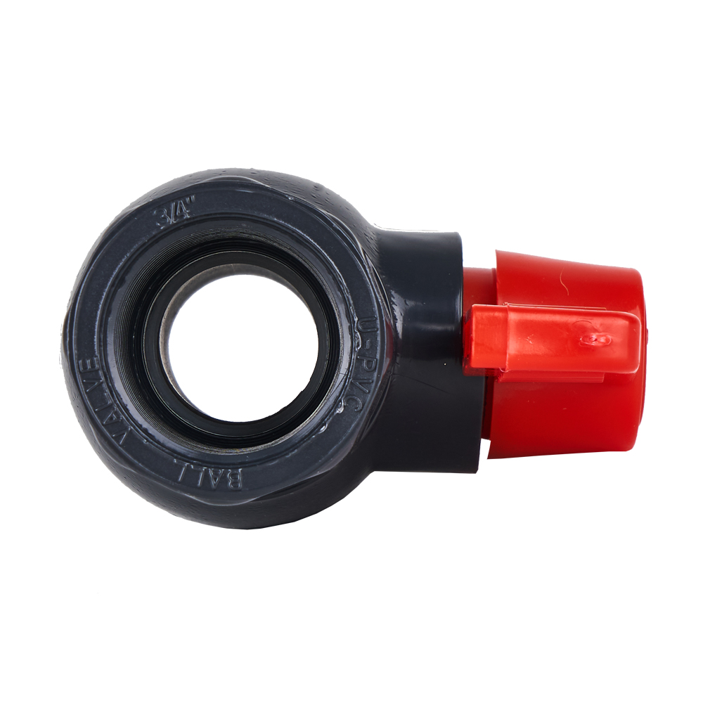 Wholesale 3/4'' PVC Octagonal Compact Ball Valve Thread Ends Supplier, Factories