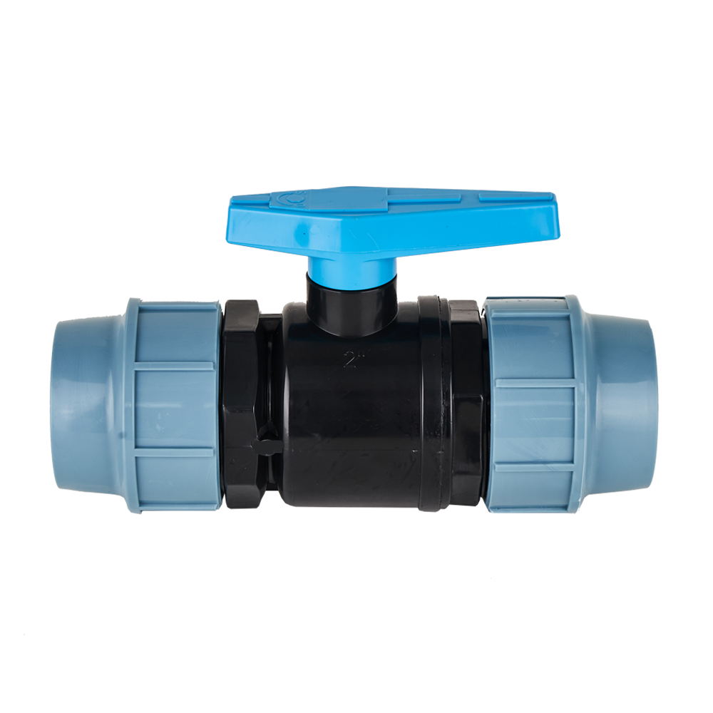 China 2'' Double Union PVC Ball Valve Manufacturer, Supplier