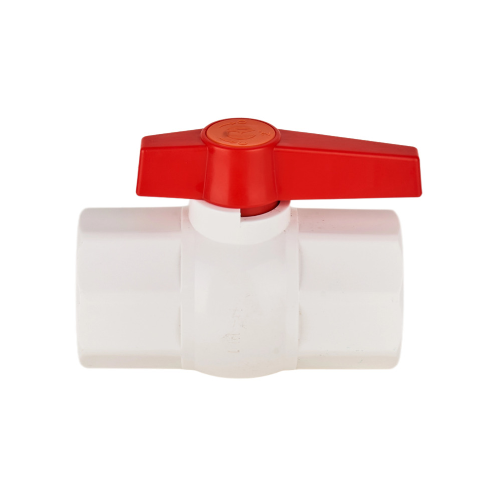 Wholesale 2'' PVC Octagonal Compact Ball Valve Solvent Ends Thread Suppliers, Factories