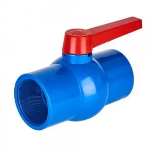 3 inch PVC Round Compact Ball Valve Thread Ends — Ehao large bore valve