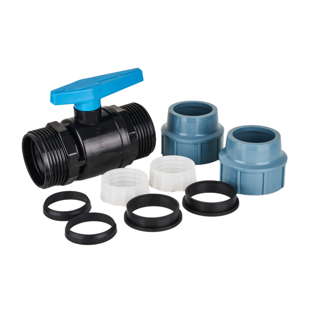 China  1.1/4'' PVC Double Union Ball Valve Supplier, Suppliers