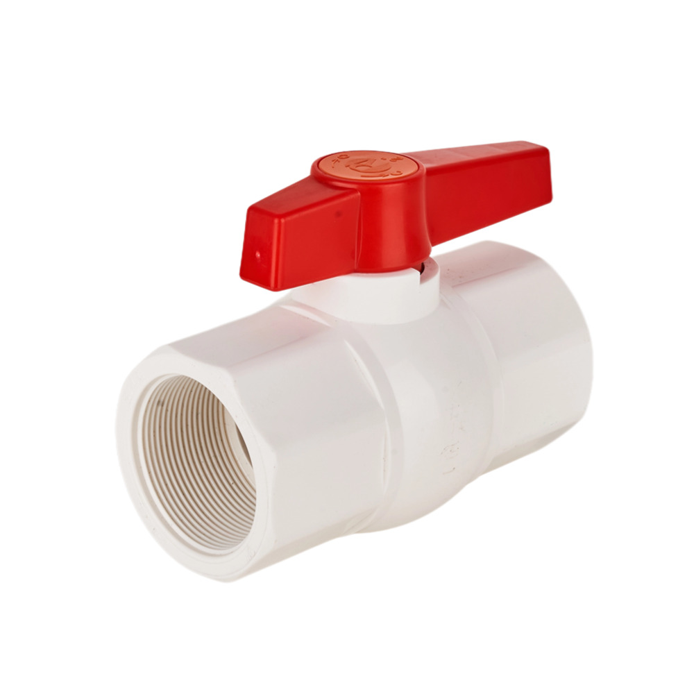 Wholesale 2'' PVC Octagonal Compact Ball Valve Solvent Ends Thread Suppliers, Factories