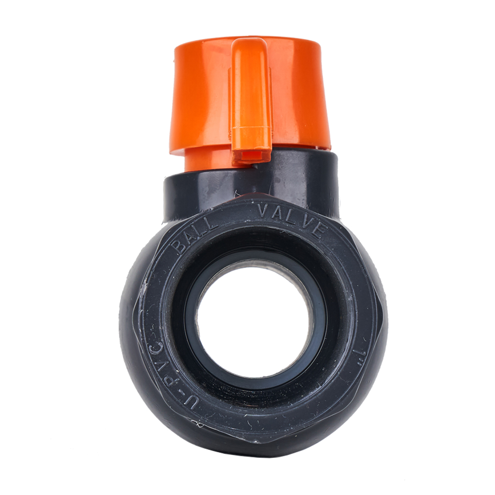 China 1''  PVC Octagonal Compact Ball Valve Solvent Socket Supplier, Factory