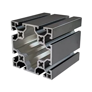 China ENI-8-8080Y heavy-duty industrial aluminum profile, black oxidation shown in the picture Products, Service