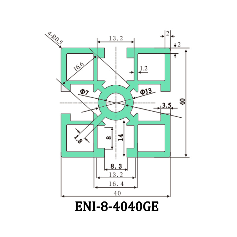 EI Aluminum profile ENI-8-4040GE drawer-type workbench, made of profiles and supporting accessories Factories, Products