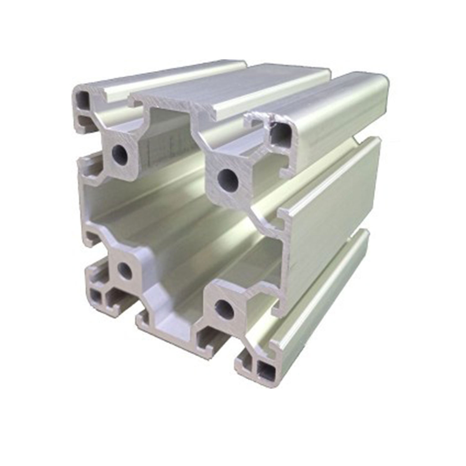 China  Industrial aluminum profile ENI-8-6060 surface anode oxidation dual-groove lightweight can be cutable and processed Factory, Service