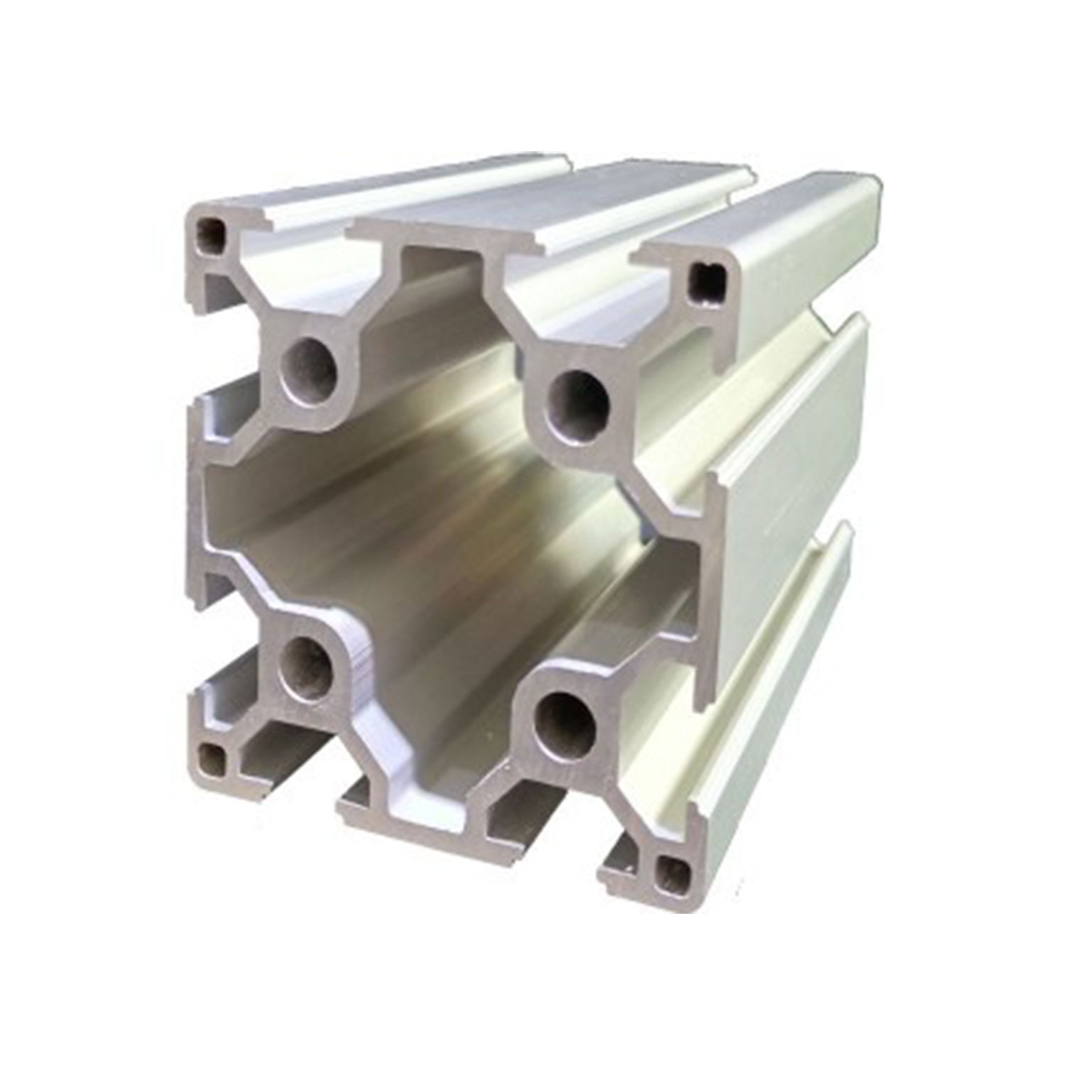 High-Quality  Industrial Aluminum Profile E&I-8-8080 Surface Anodized Heavy duty Structure High Strength Machinable Factories, Product