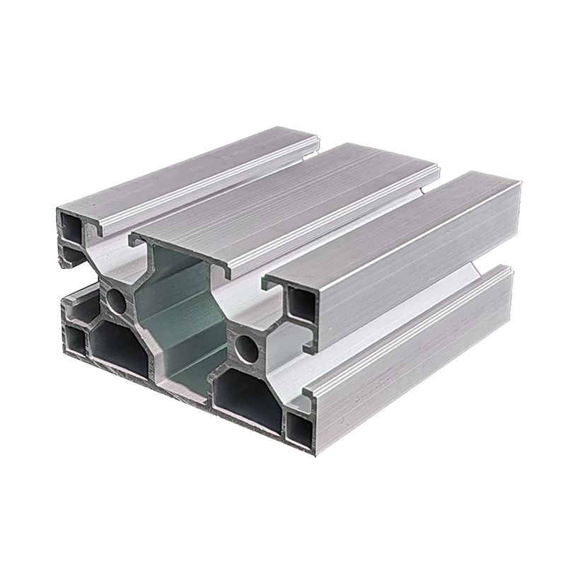 High-Quality ENI-8-4080EL-T aluminum profile, slot width 8mm, cross-section 40mmx80mm, one side sealed Factory, Factories