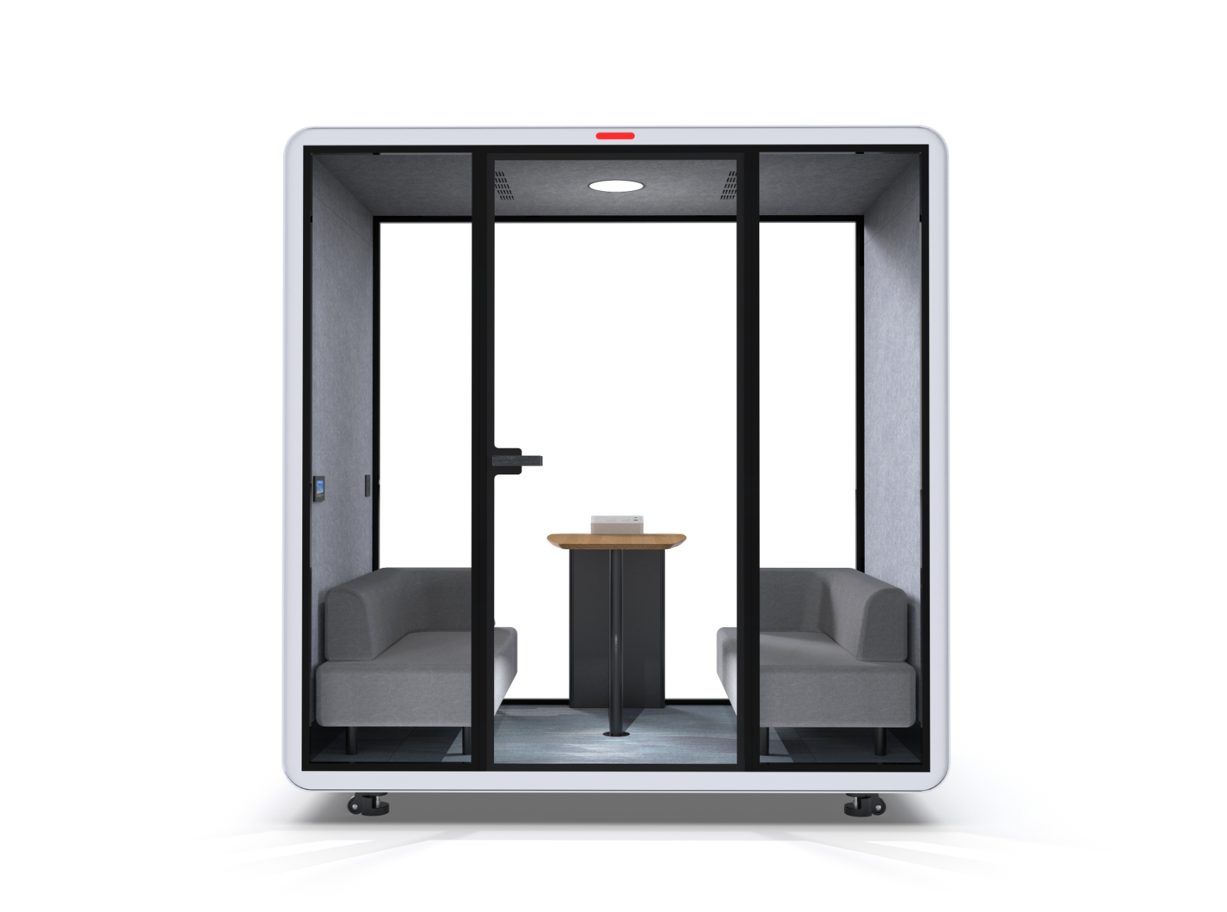 OMNI Modern Freestanding Modular Prefabricated Office Acoustic Pod Soundproof Privacy Booth Ventilation System Power Socket