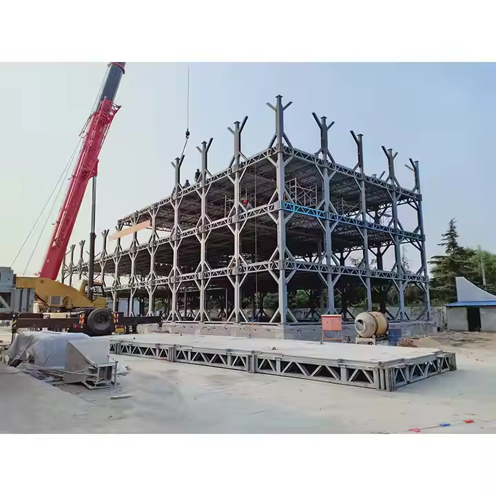 Self-Developed Assembly Steel Structure Modular Building Office Apartment Hospital Hotel Commercial Buildings