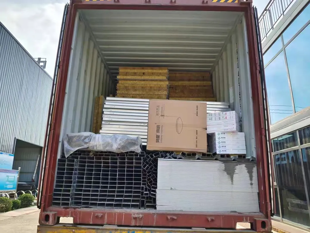Storage 20FT Low Cost Prefabricated Home Office Shipping Portable Luxury Living Modern Modular Flat Pack Manufactured Shipping Prefab Container House