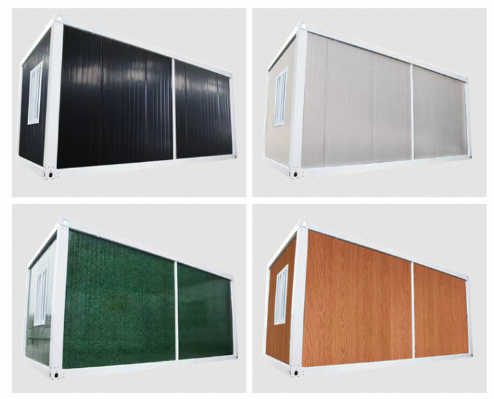 Prefabricated Sandwich Panel Modular Houses Breathable Waterproofing Detachable Flat Pack Containers Modern for Hotel Hospital