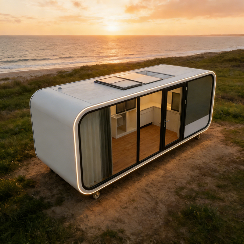 Modular Cabin House Steel Structure Prefabricated Home for Resort and Rental