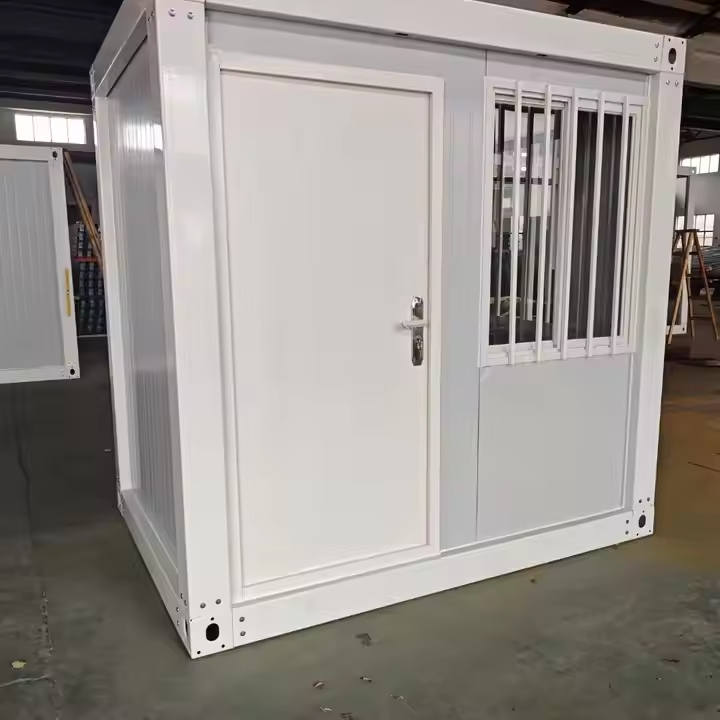 Temporary 20ft Portable Container Office House Laundry Room Detachable Prefabricated Homes House for Worker Dormitory