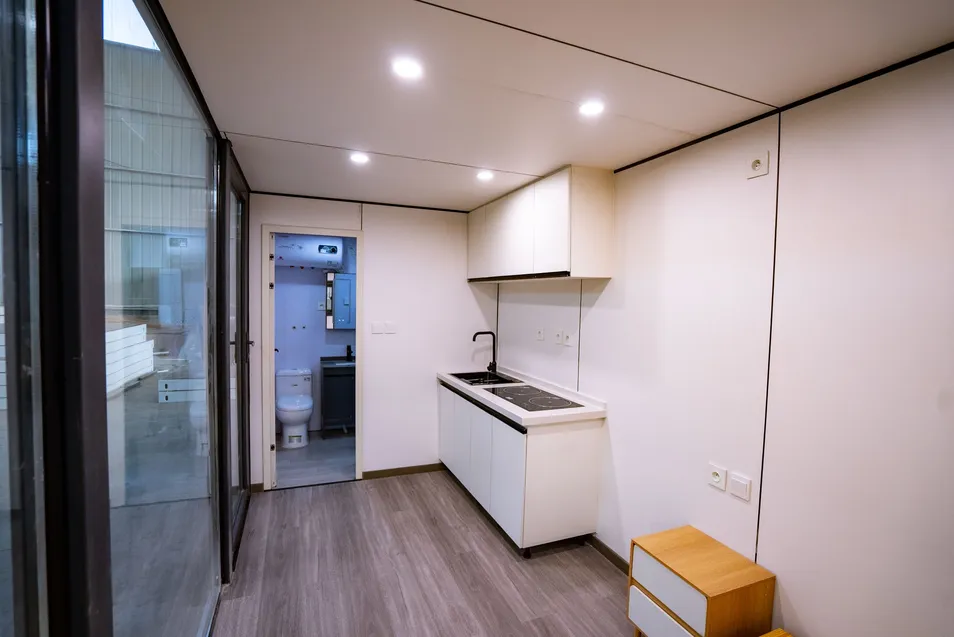 Cheap Tiny House Apple Cabin House Prefab Cabin House Prefabricated House Modular House for Office Hotel