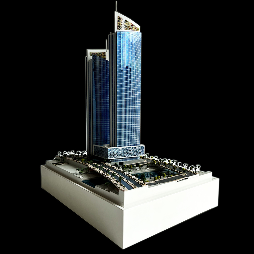 Office Building Scale Model View 6
