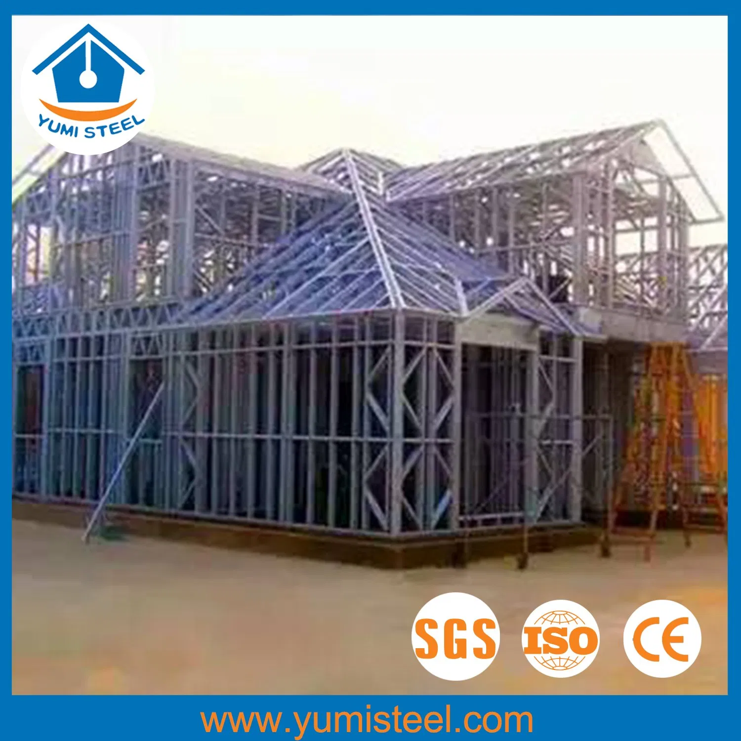 Modern Beach Modular Light Steel Villas/Homes for Living/Vocation