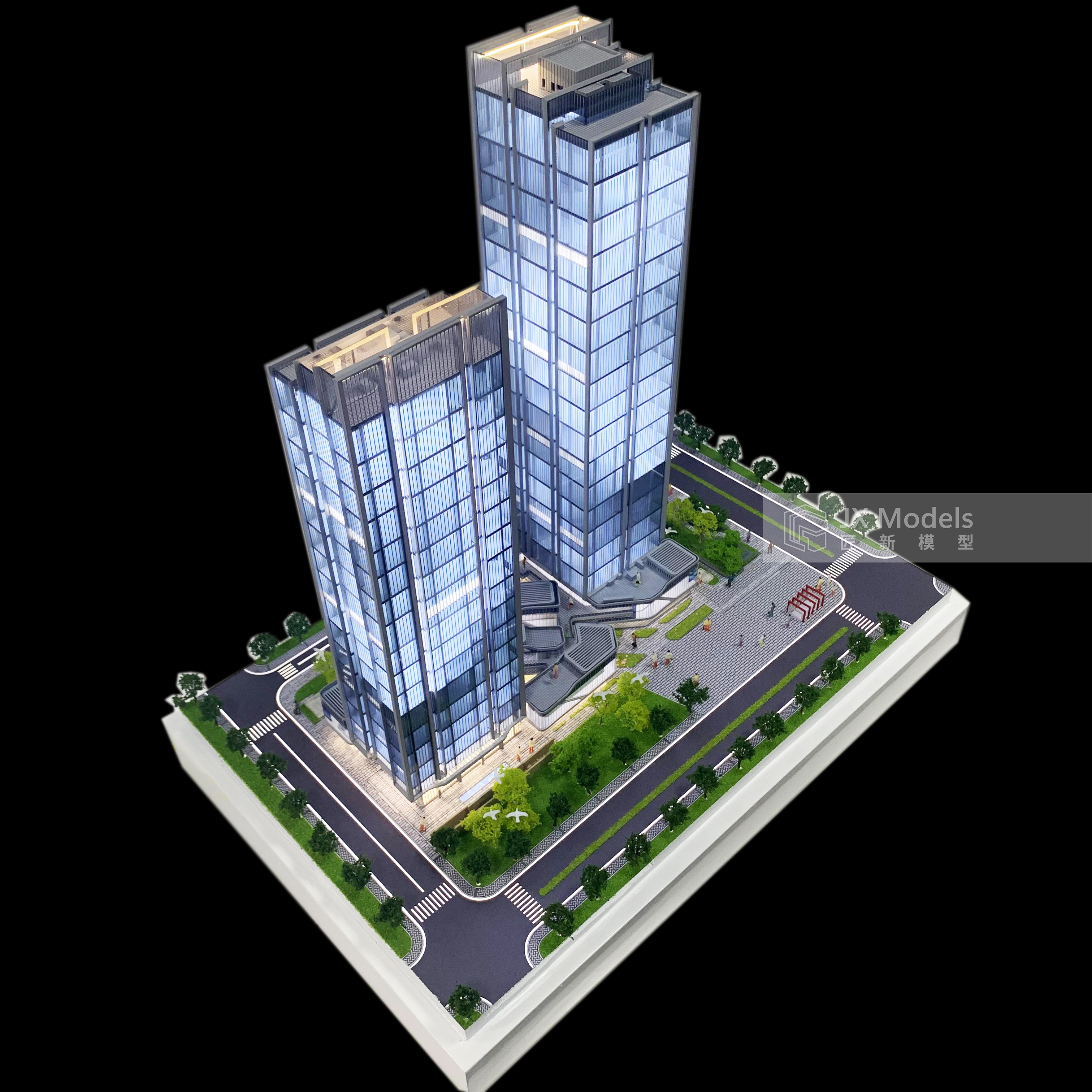 Office Building Scale Model 1