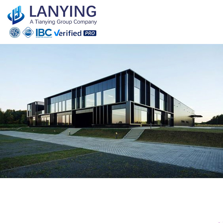 Prefab Residential Commercial Building Storey Office Buildings Steel Structure Prefabricated Building