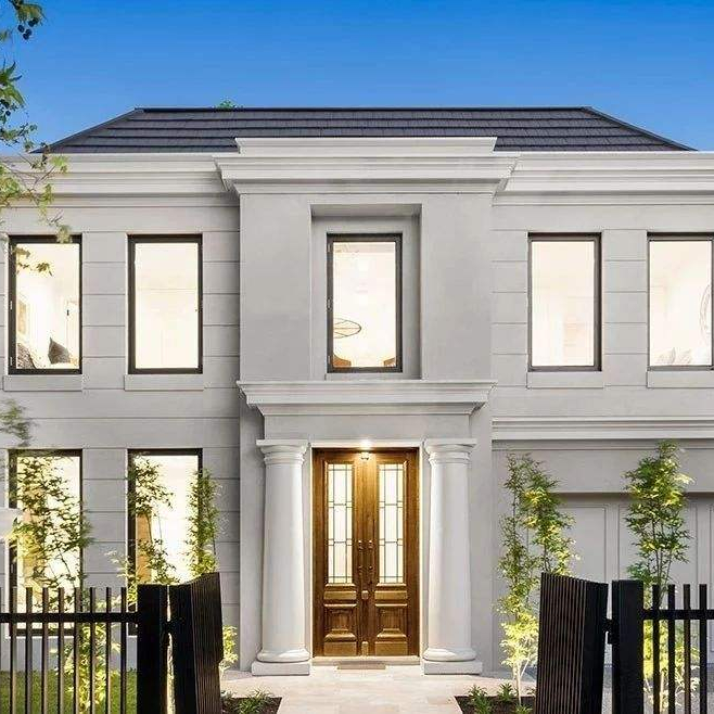 Prefab Houses 4 Bedrooms Luxury Light Steel Prefab House Customized by Manufacturer