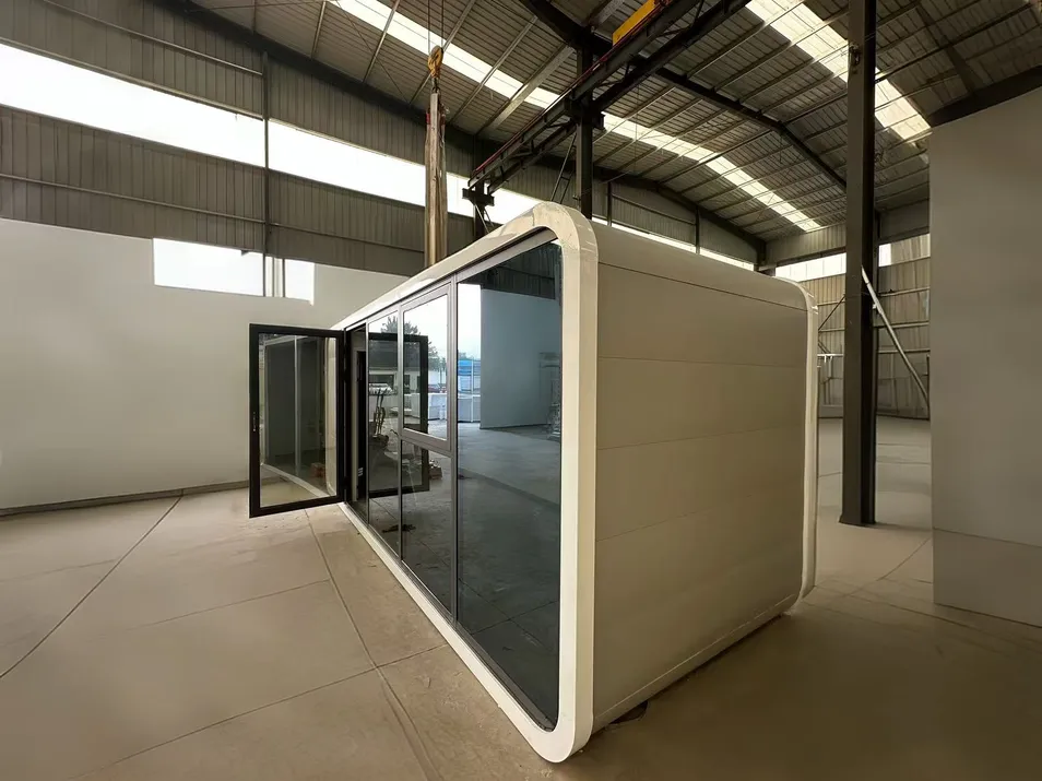 Cheap Tiny House Apple Cabin House Prefab Cabin House Prefabricated House Modular House for Office Hotel