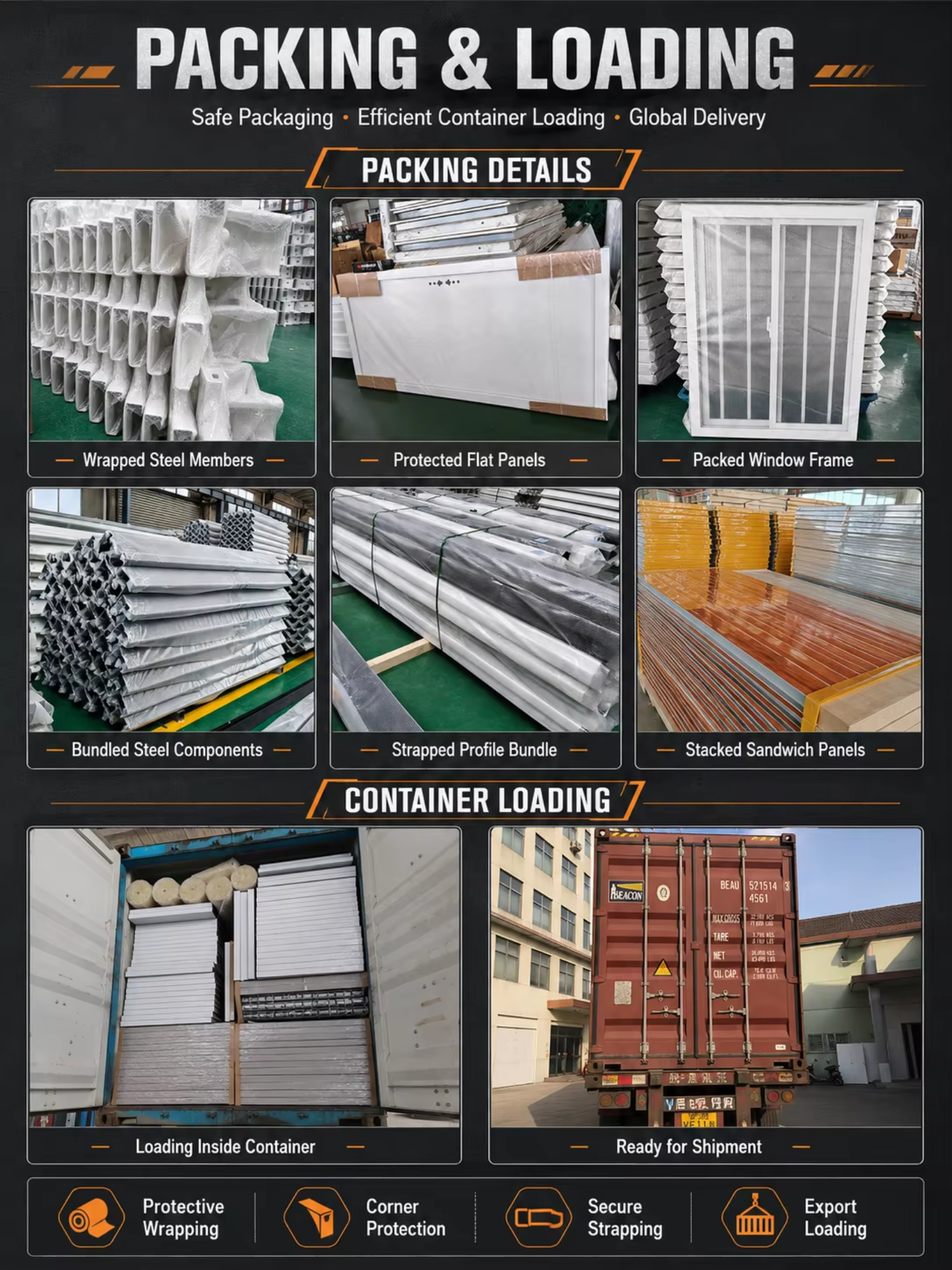 Modular Steel Frame with Glasses Prefabricated Container Residential Mobile Container Room Portable Office Turnkey Project
