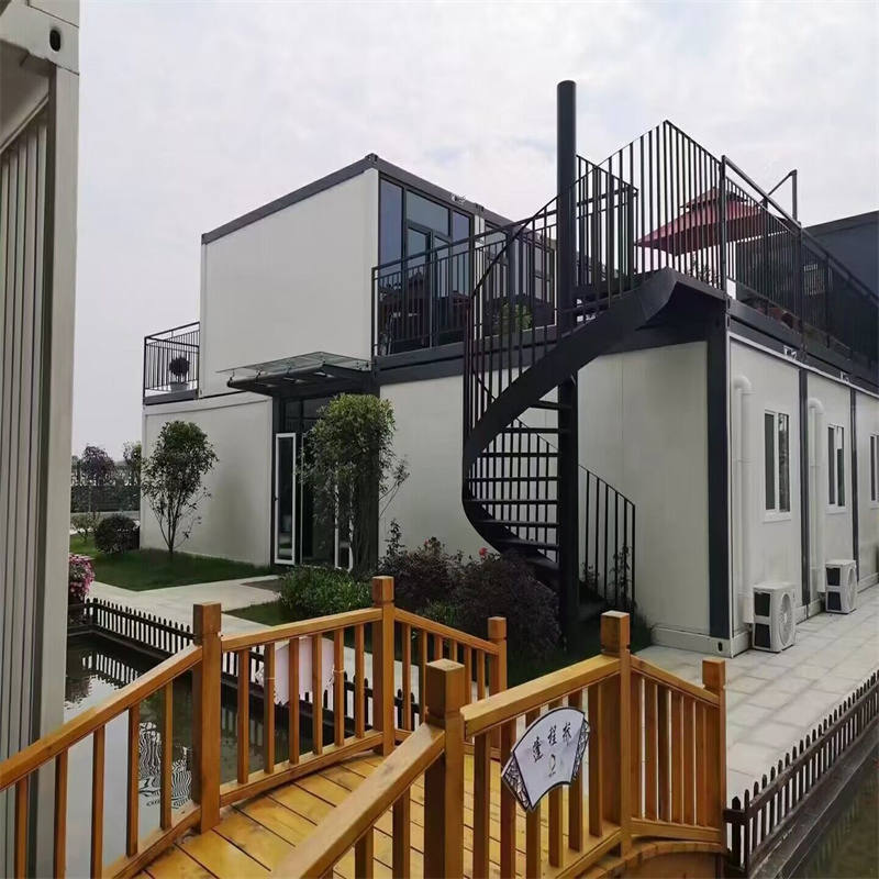 Prefab Prefabricated Flat Pack 20 Feet 40FT Shipping Container Premade Modular House