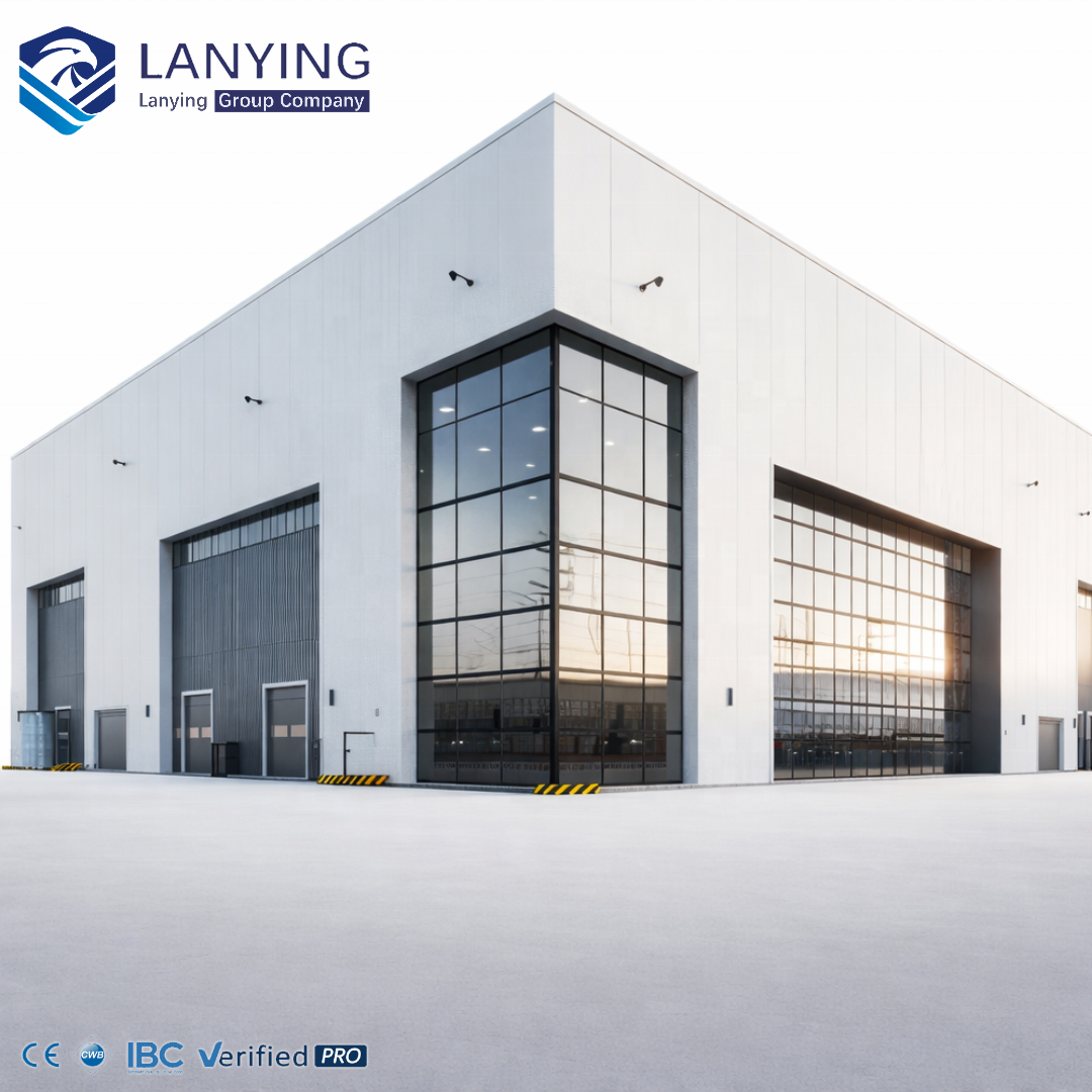 Prefabricated Steel Structure Office Building Commercial Space Durable And Versatile Commercial Office Construction