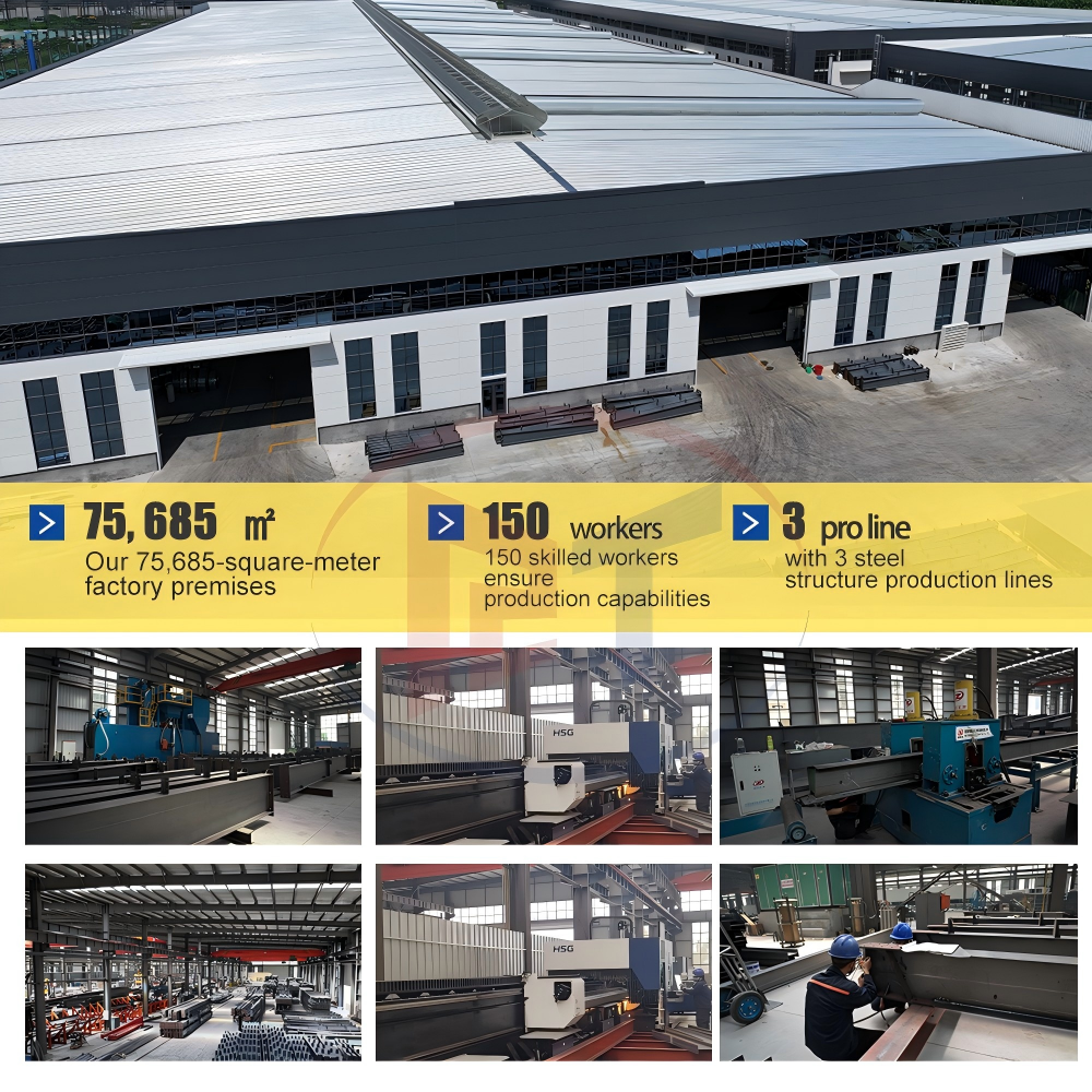 Modern Design Multi-story Steel Structure Office Building With Glass Curtain Wall For Corporate Headquarters Warehouse