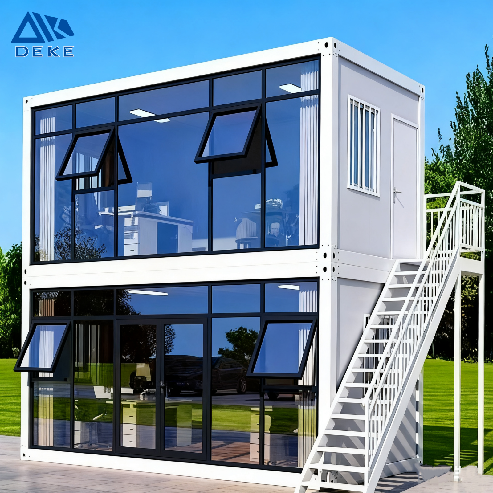 Custom Design Prefab Office Container House Backyard Garden Prefabricated Portable Office Home Modular House
