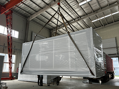Containerized houses ready