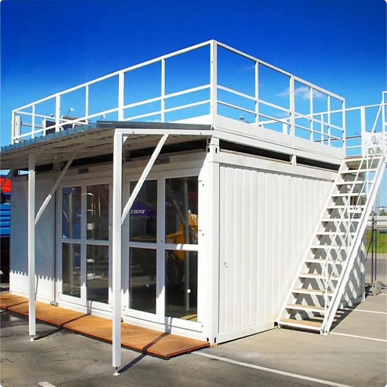 Detachable Modern Design Container House Container House 20 Feet Container Shop Mall Cafe Store Use