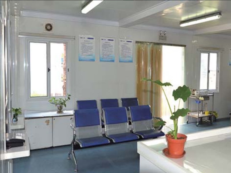 Cost Effective High Strength 20ft Modular Medical Clinic with Bathroom for Mobile Treatment Center